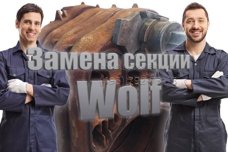 Замена секции Wolf