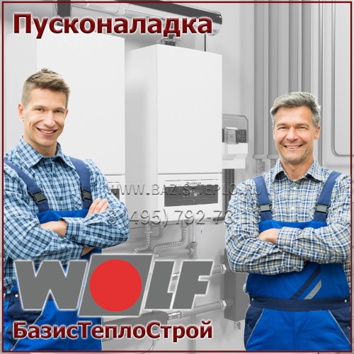 Пусконаладка Wolf, настенный