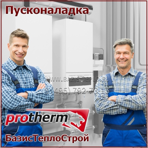 Пусконаладка Protherm, настенный